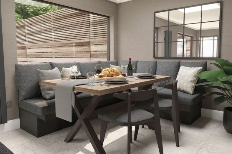 Luxury Yorkshire Interior Design Jessica Kathryn 3D renders of space.