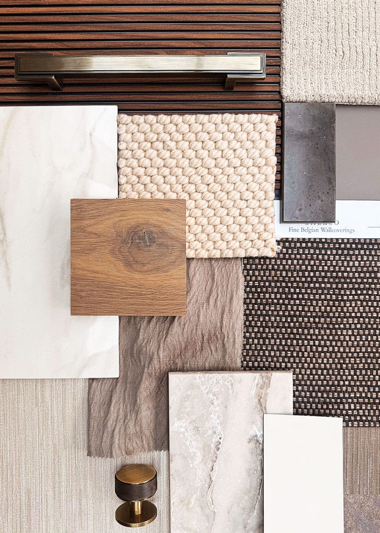 Luxury Yorkshire Interior Design Jessica Kathryn mood board.